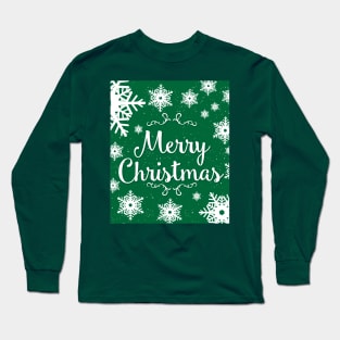 Merry Christmas v2 Green Series Long Sleeve T-Shirt